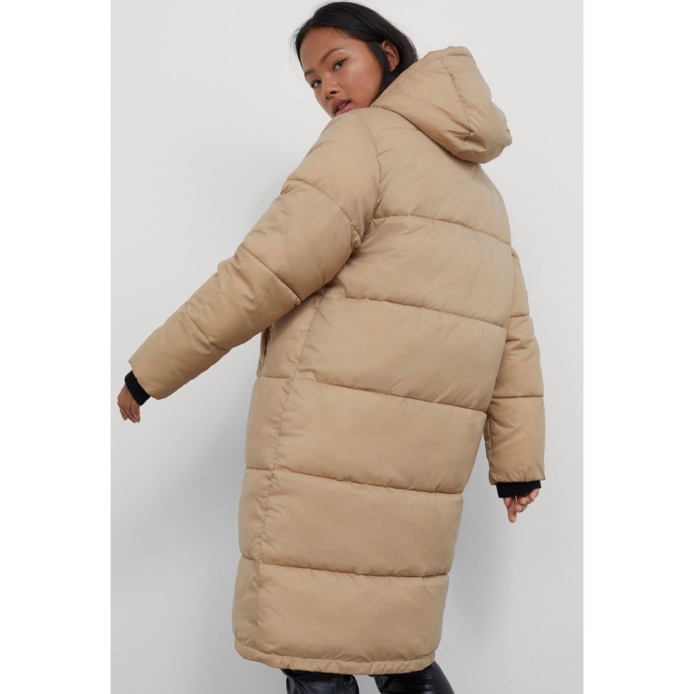 Kangol X H&M Long Puffer Coat Gem